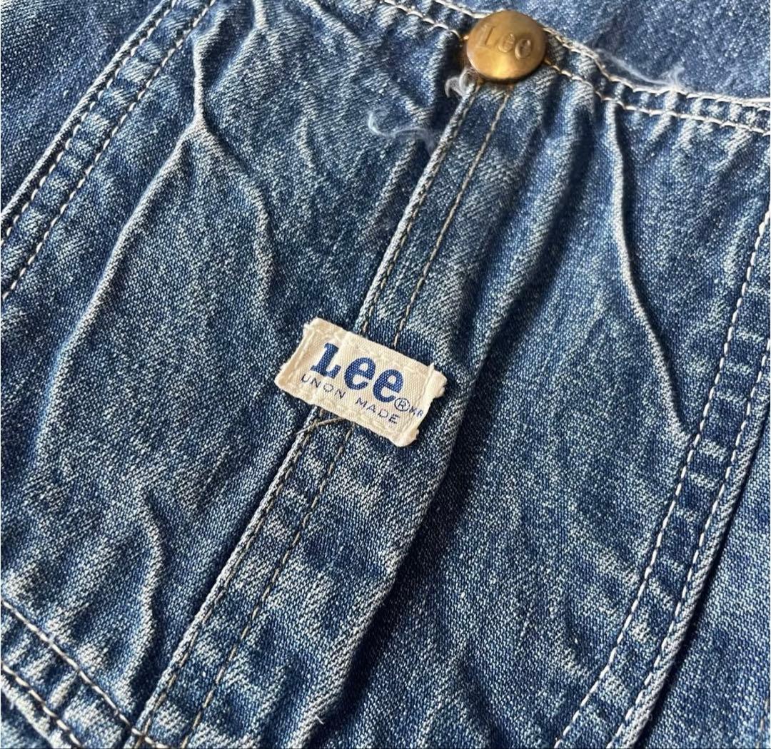 50〜60s Lee 91-J デニムカバーオール USA製 ヴィンテージ