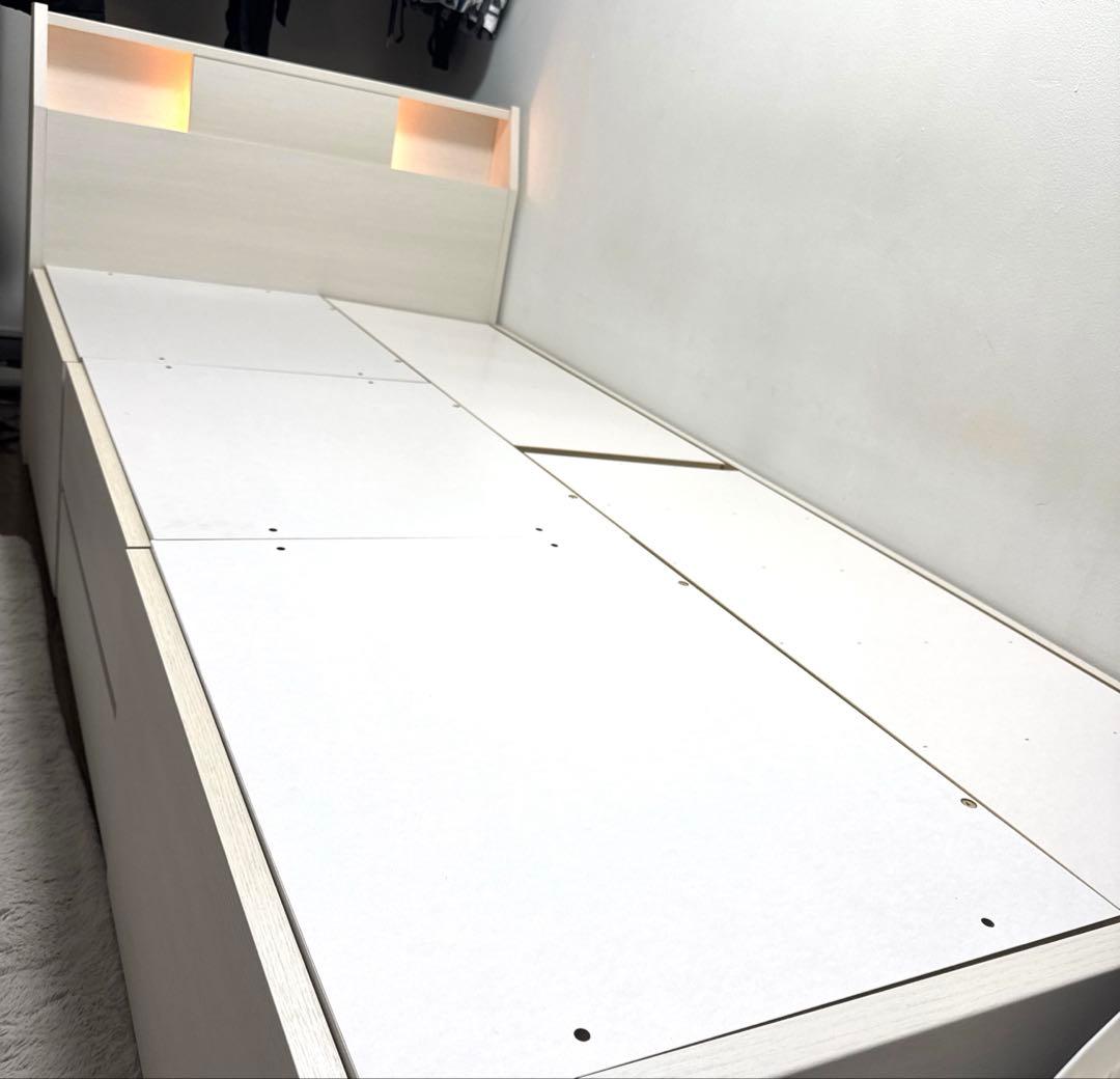 シングルベッドフレーム（アザン3 チェスト40J/WW） ニトリ