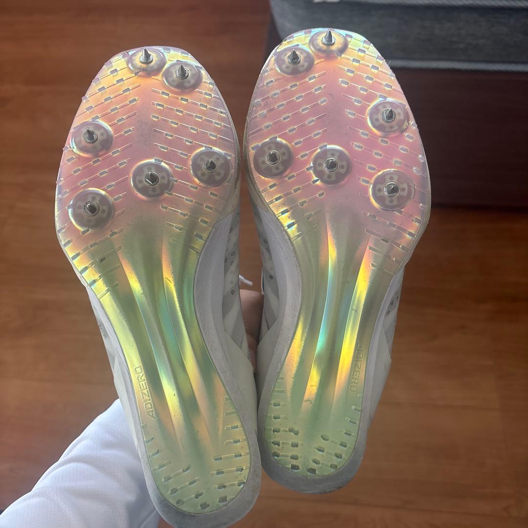 アディゼロプライムSP2ホワイトグリーン26㎝