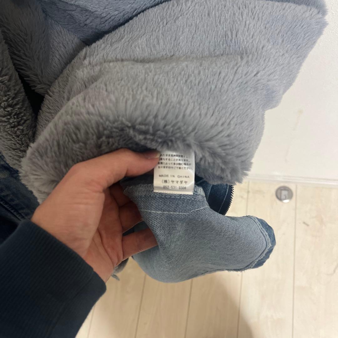 【早い者勝ち！】最終値下げ！スコットクラブ　デニム　ファーコート