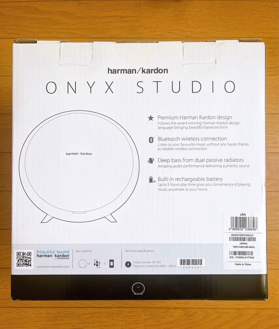 新品 未開封 harman/kardon ONYX STUDIO スピーカー