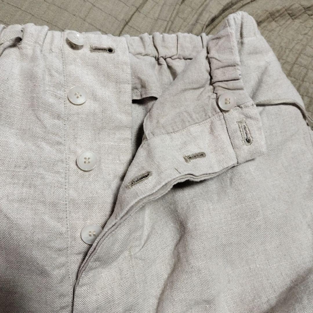 みわこ　　Vlas Blomme ワークリネン サルエルパンツ