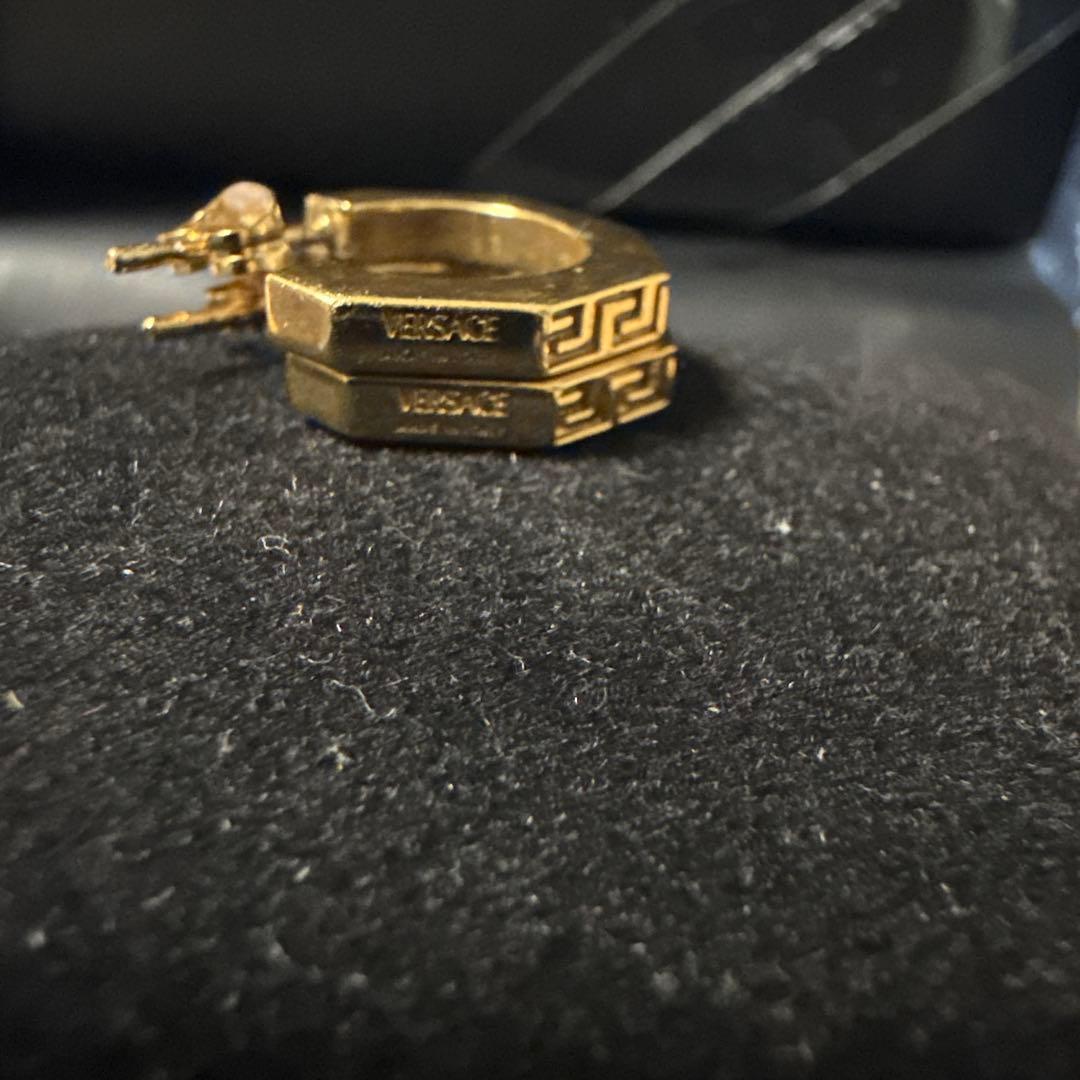 VERSACE グレカ 両耳ピアス 1008760ゴールド メンズ （ゴールド）