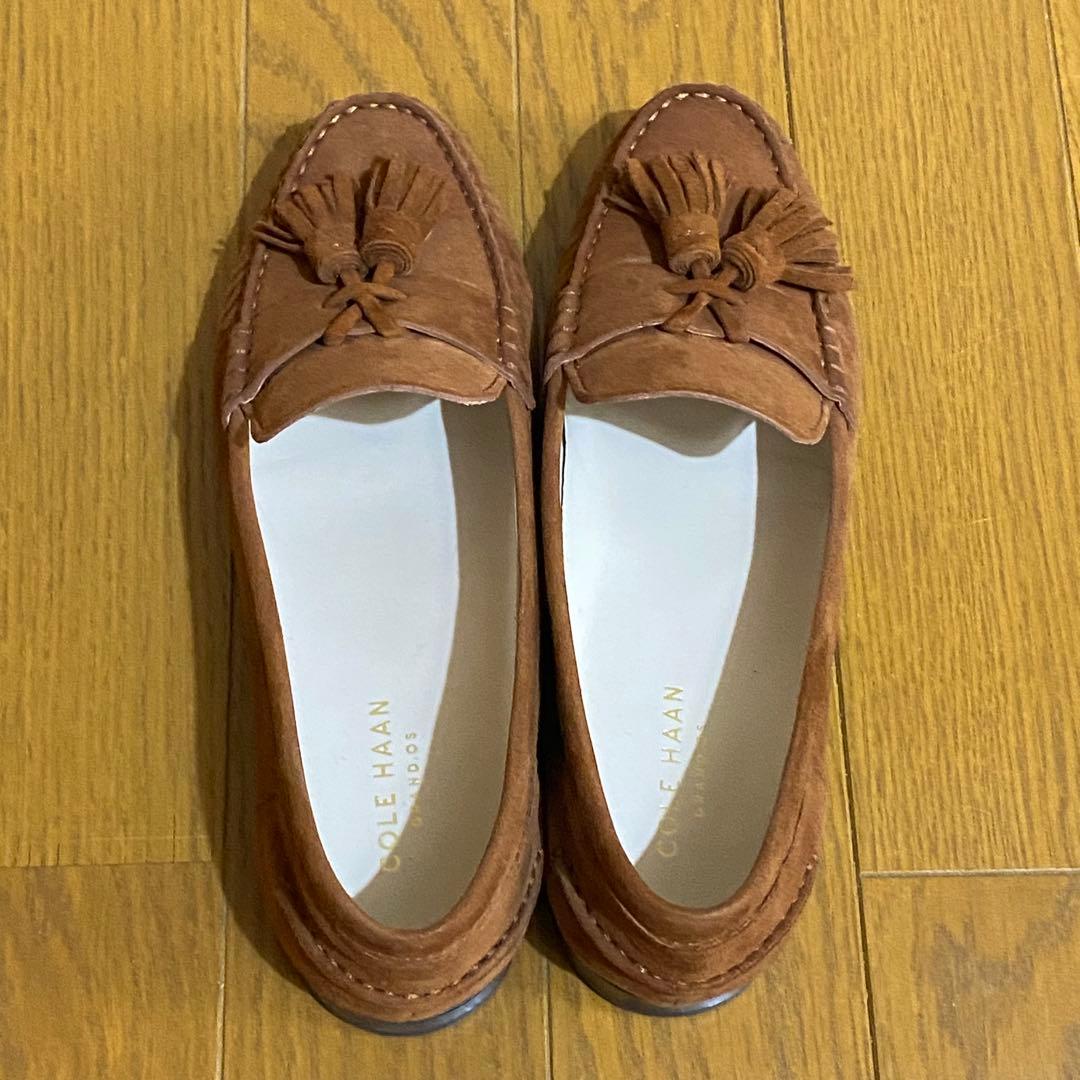 COLE HAAN/コールハーン　エモンズスエードタッセルローファー
