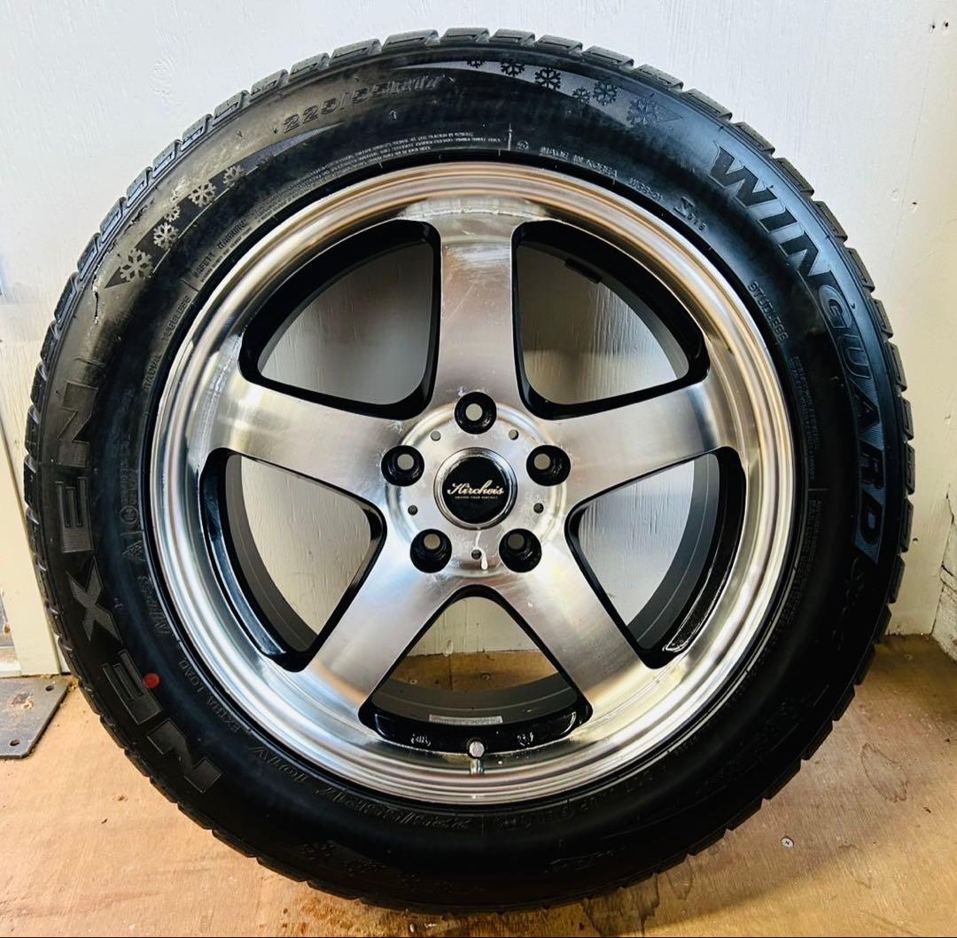 225/55R17インチ⭕️ スタッドレスタイヤ ホイール付き４本セット