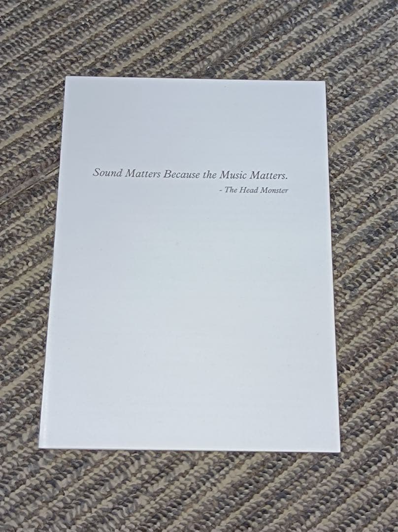 八6036【未使用品】MONSTER イヤホン　turbine pro