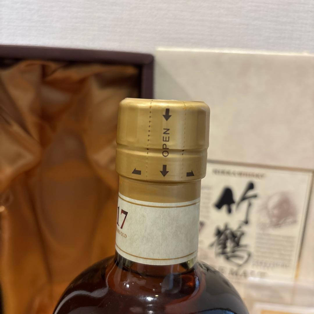 ニッカウイスキー　竹鶴17年　ピュアモルト　箱付き　未開封　古酒（2）