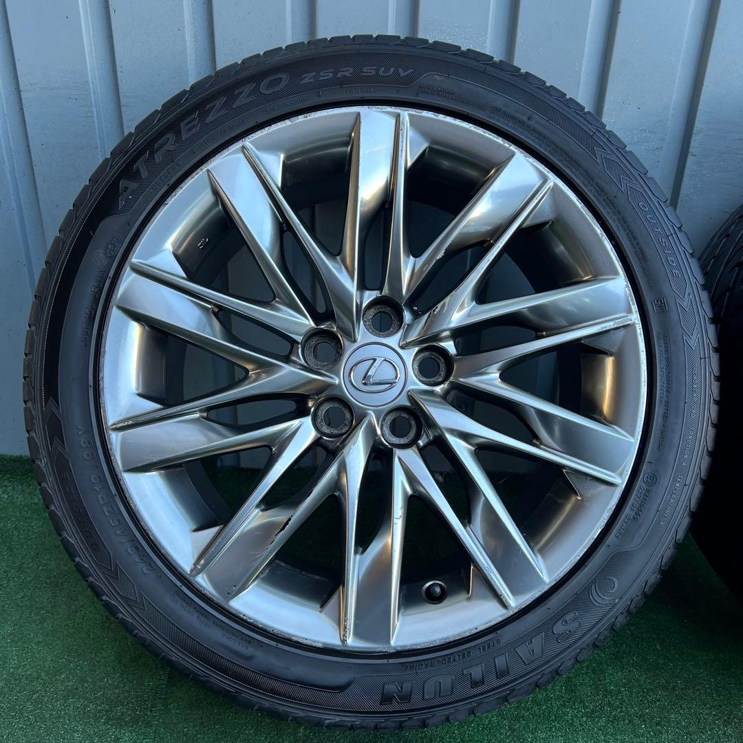 レクサスLS460 LS600H純正19インチホイール／タイヤ