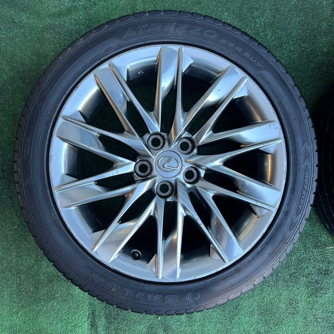 レクサスLS460 LS600H純正19インチホイール／タイヤ