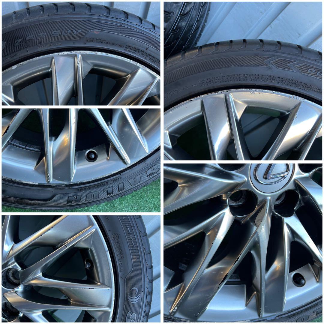 レクサスLS460 LS600H純正19インチホイール／タイヤ