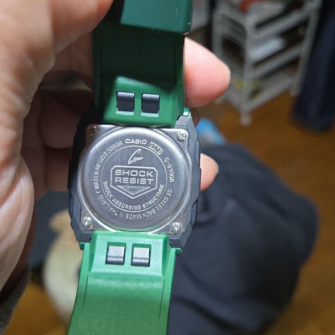希少　G-SHOCK レアカラー G8100-00A グリーン y2k