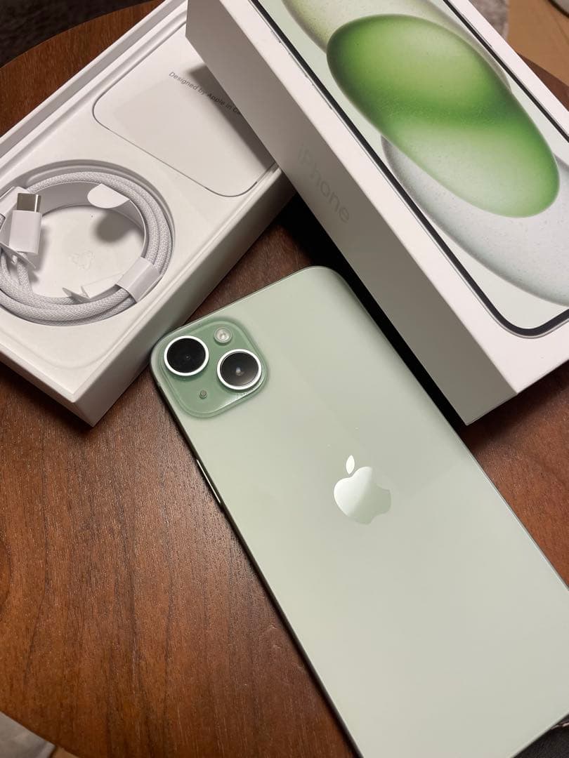 Apple iPhone 15plus SIMフリー　グリーン