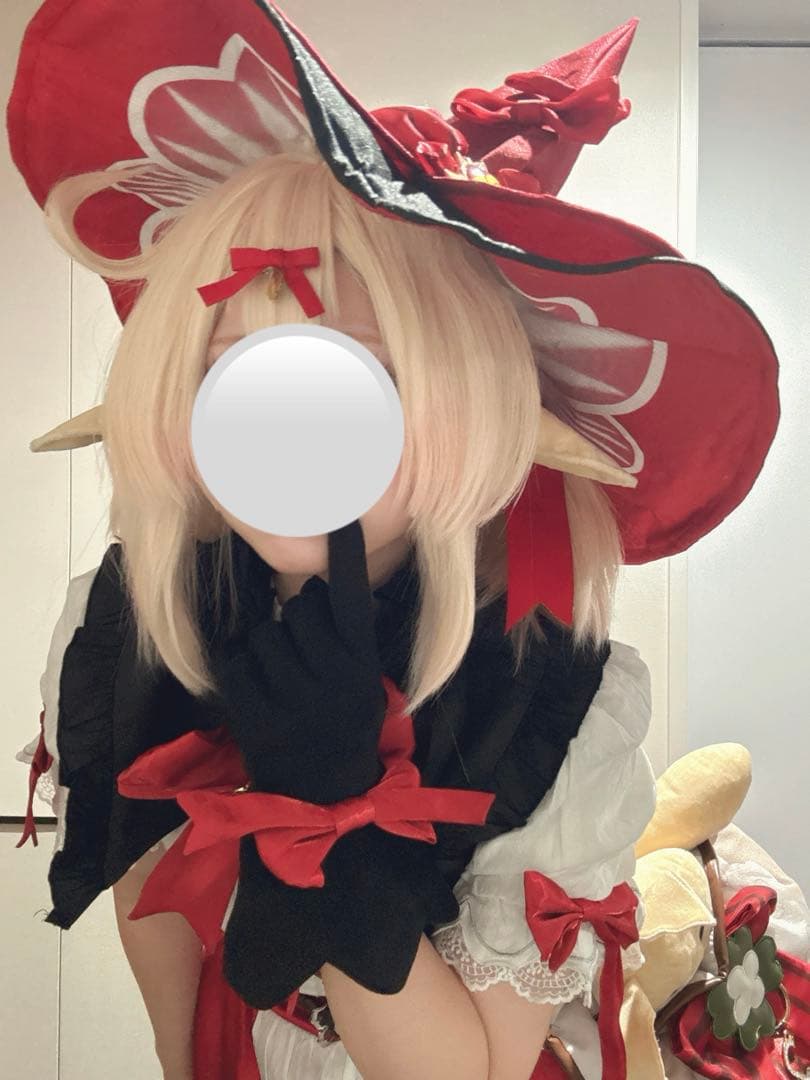 原神　クレー　星燭に揺れる爛花　魔女 コスプレ　一式 江南猫次 Sサイズ