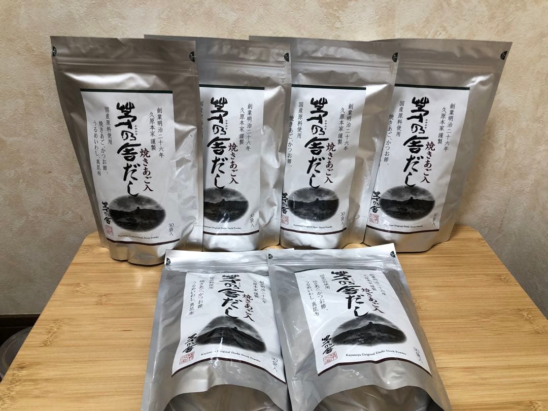 久原本家 茅乃舎だし 8g×30袋入 6袋