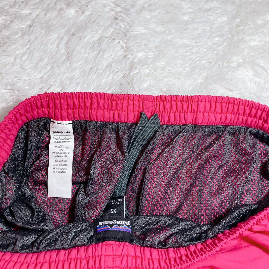 美品 patagonia baggies shorts pink 海外規格XS
