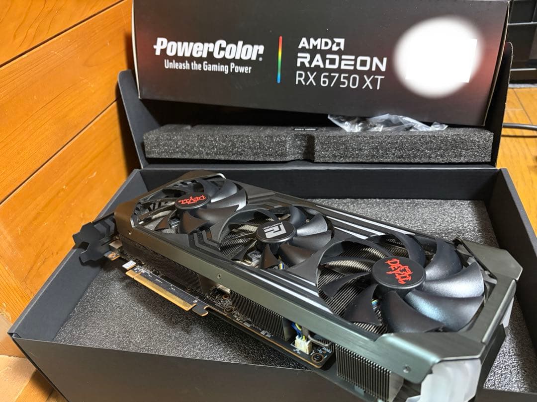 グラフィックボード・グラボ・ビデオカード PowerColor Red Devil AMD RX6750XT 12GB