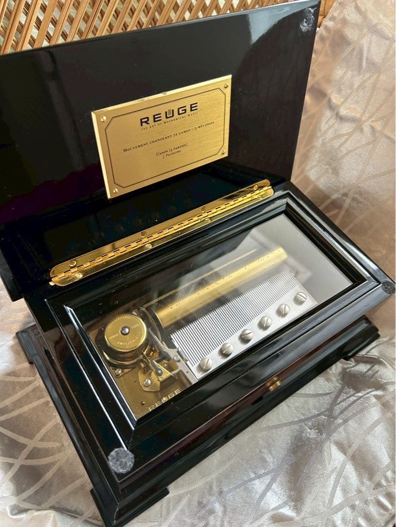 オルゴール療法正規品　スイスリュージュ社　カノン72弁