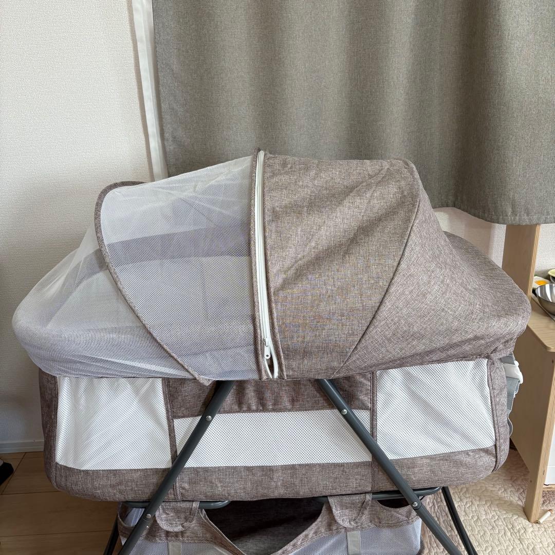 zoobly ベビーベッド　折り畳み