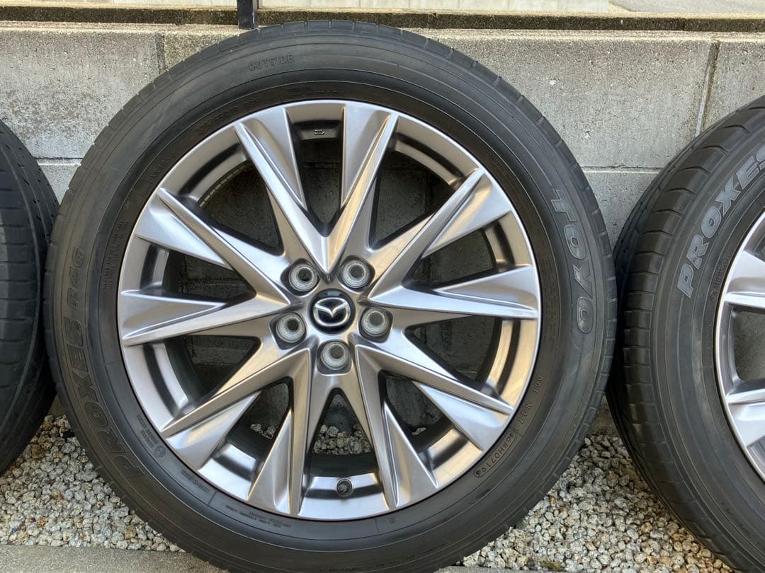 マツダCX-8純正 タイヤ付きホイール 4本セット