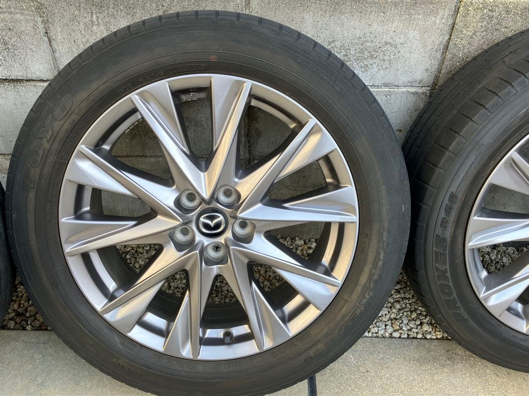 マツダCX-8純正 タイヤ付きホイール 4本セット