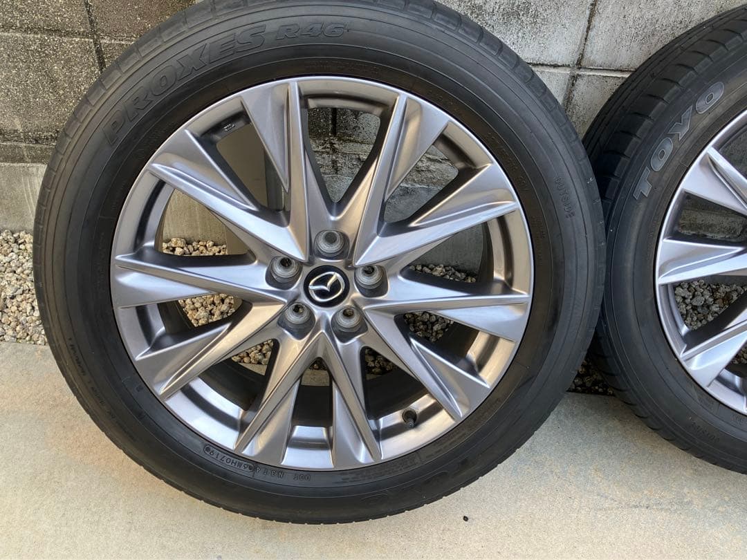 マツダCX-8純正 タイヤ付きホイール 4本セット