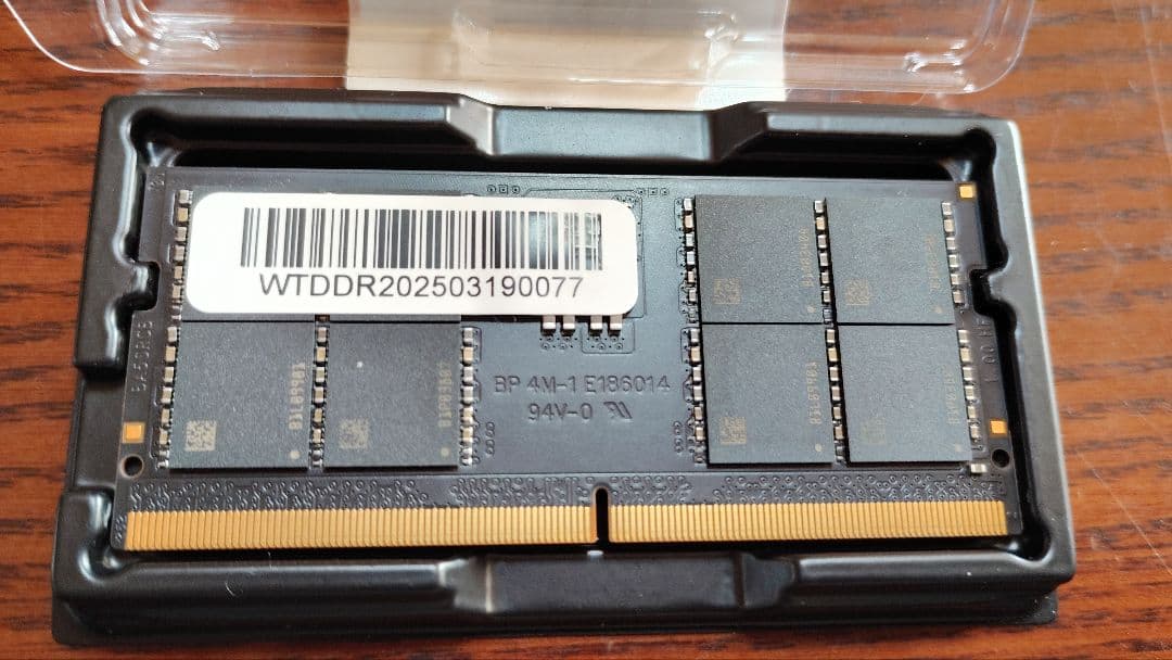メモリー WINTEN SO-DIMM DDR5 5600 32GB