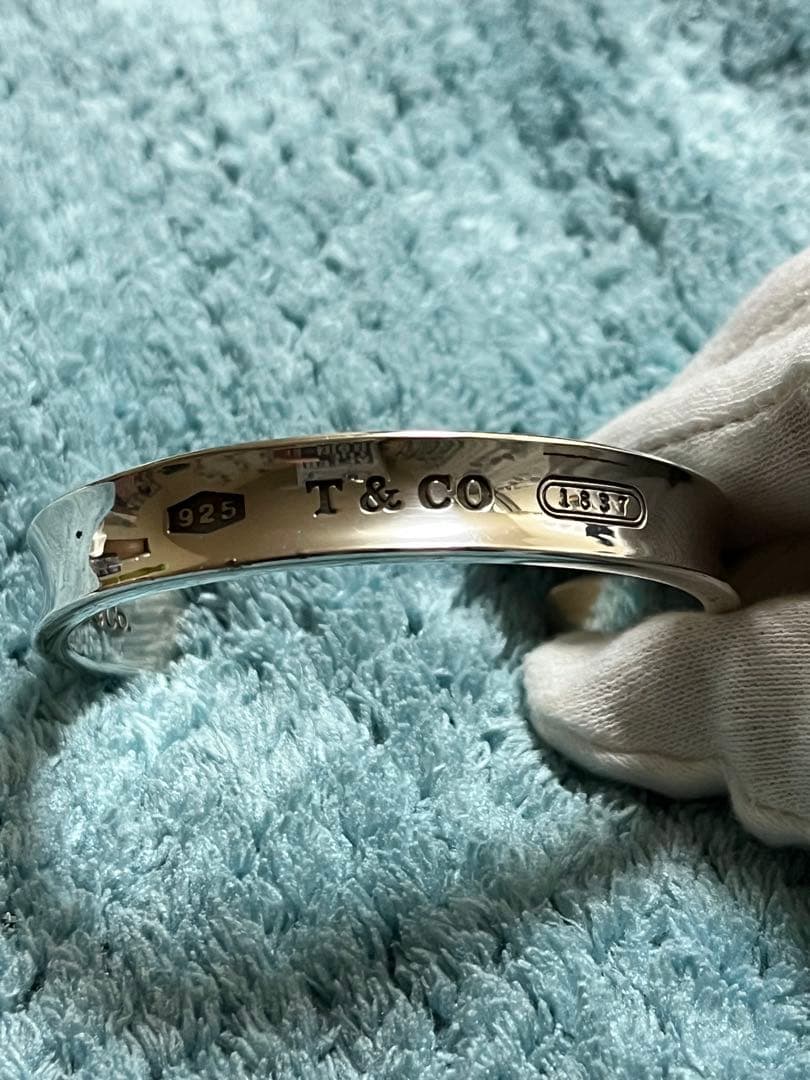 T & CO. 925シルバーバングル 1997年製 やや傷あり