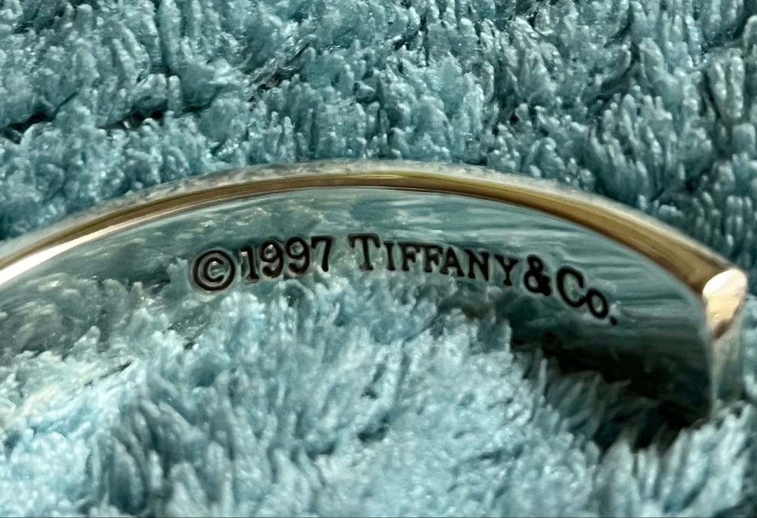 T & CO. 925シルバーバングル 1997年製 やや傷あり