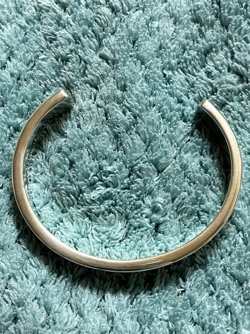 T & CO. 925シルバーバングル 1997年製 やや傷あり