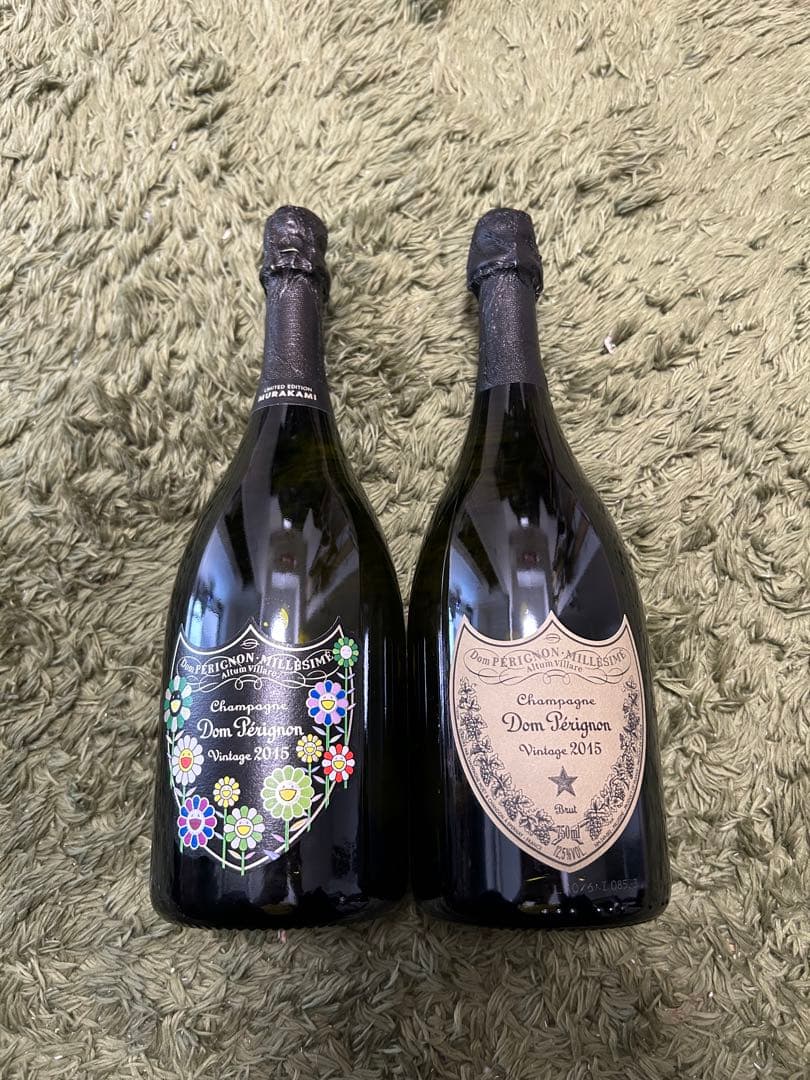 ドンペリ2本セット　ノーマル　村上隆エディション