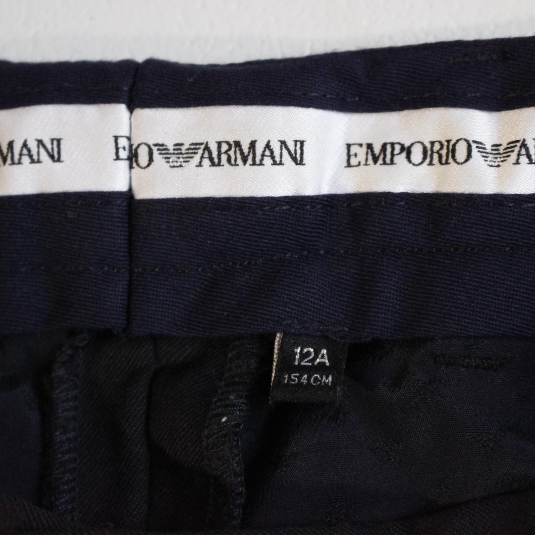 EMPORIO ARMANI 154cm キッズフォーマルセットアップスーツ