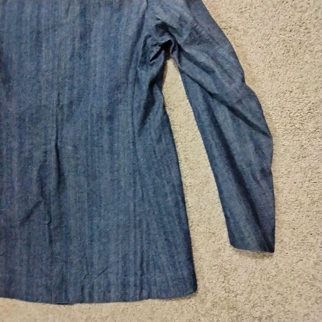 [美品】MARC LE BIHAN マルクルビアンデニム地テーラードジャケット1