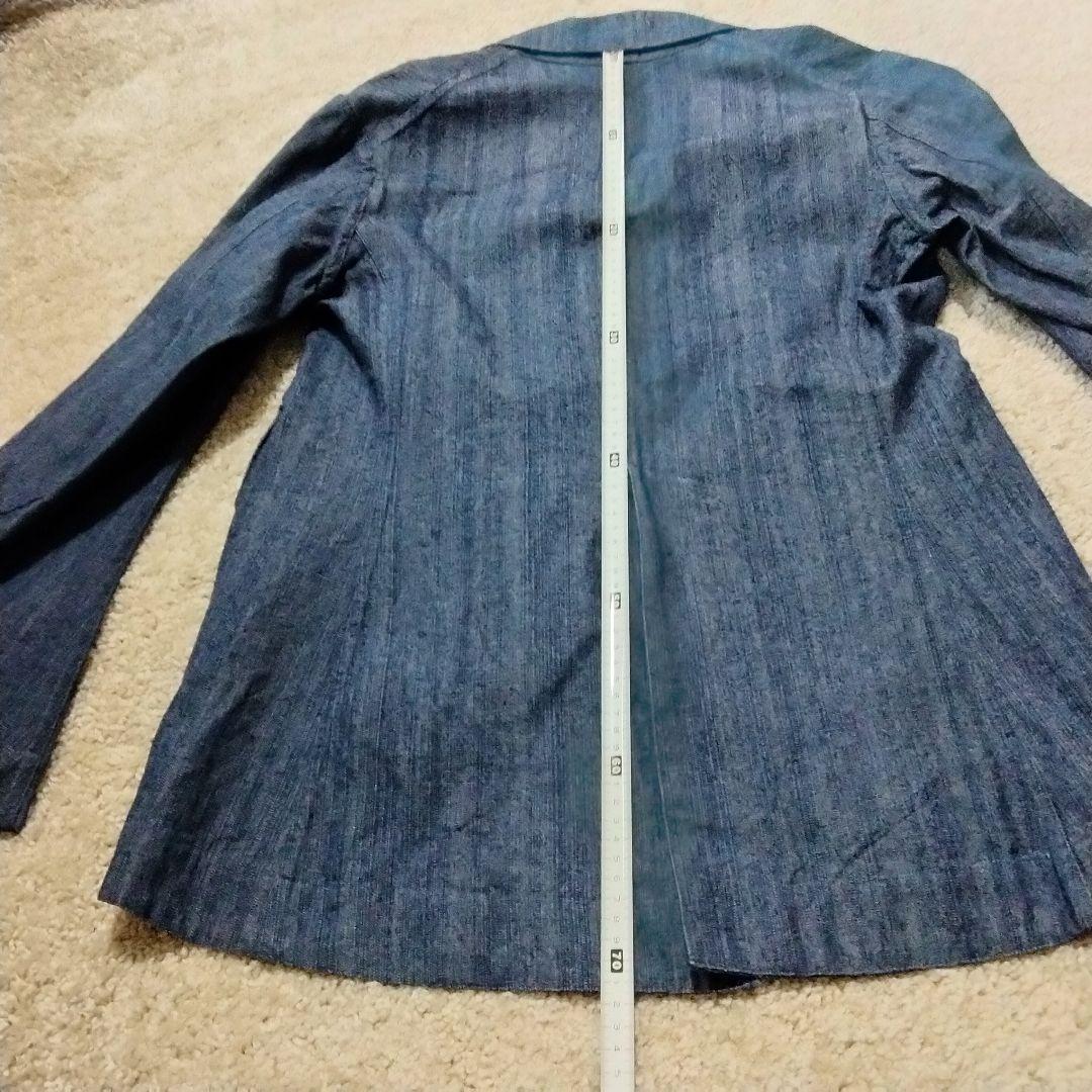 [美品】MARC LE BIHAN マルクルビアンデニム地テーラードジャケット1