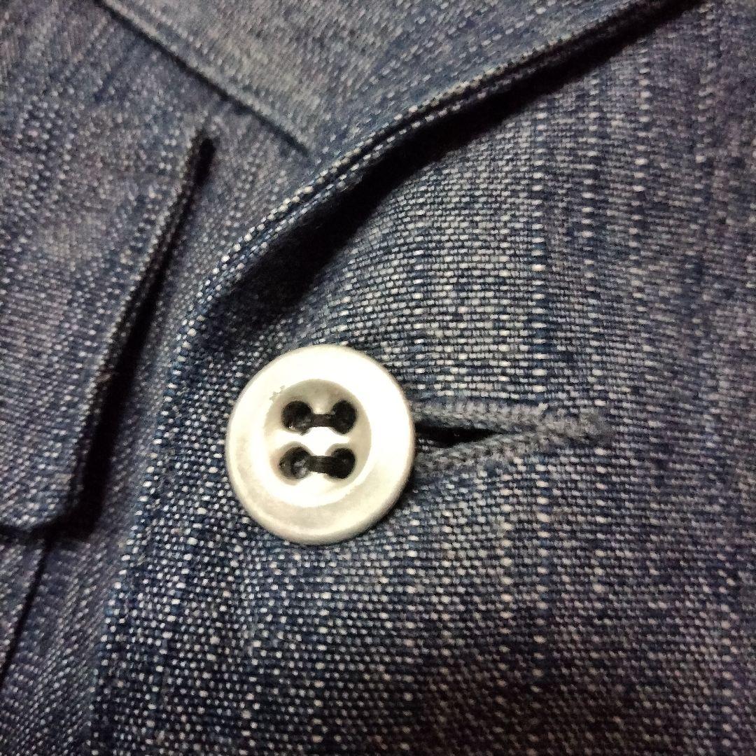 [美品】MARC LE BIHAN マルクルビアンデニム地テーラードジャケット1