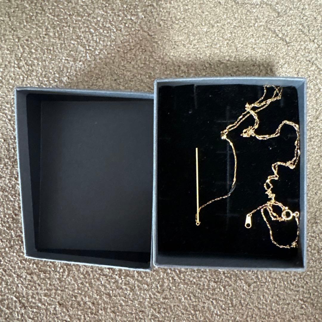 【限定価格】K10 jouete チェーンロングネックレス