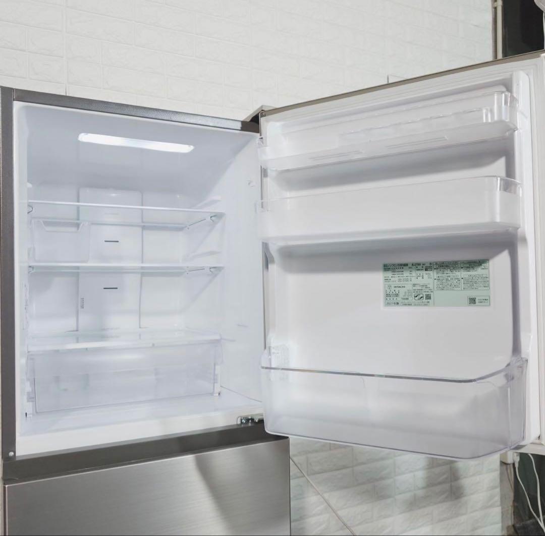 【セール中】HITACHI 冷蔵庫 265L シルバー