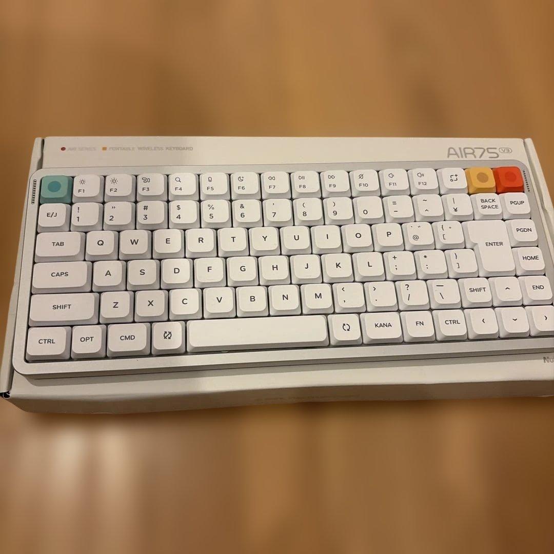 NuPhy Air75 V3 NovaWhite Rednano JIS 赤軸