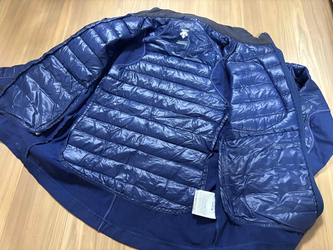 ★送料無料・美品★お洒落　デサント　ハイブリッドダウン　SAJ デモ　技術選