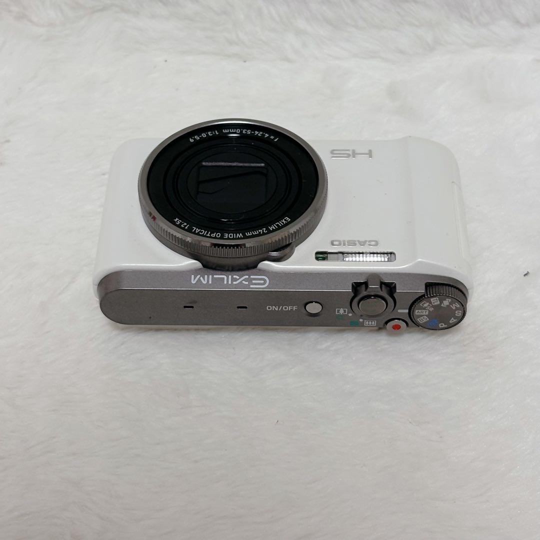 【極美品】CASIO EXILIM EX-ZR1100 ホワイト 動作品