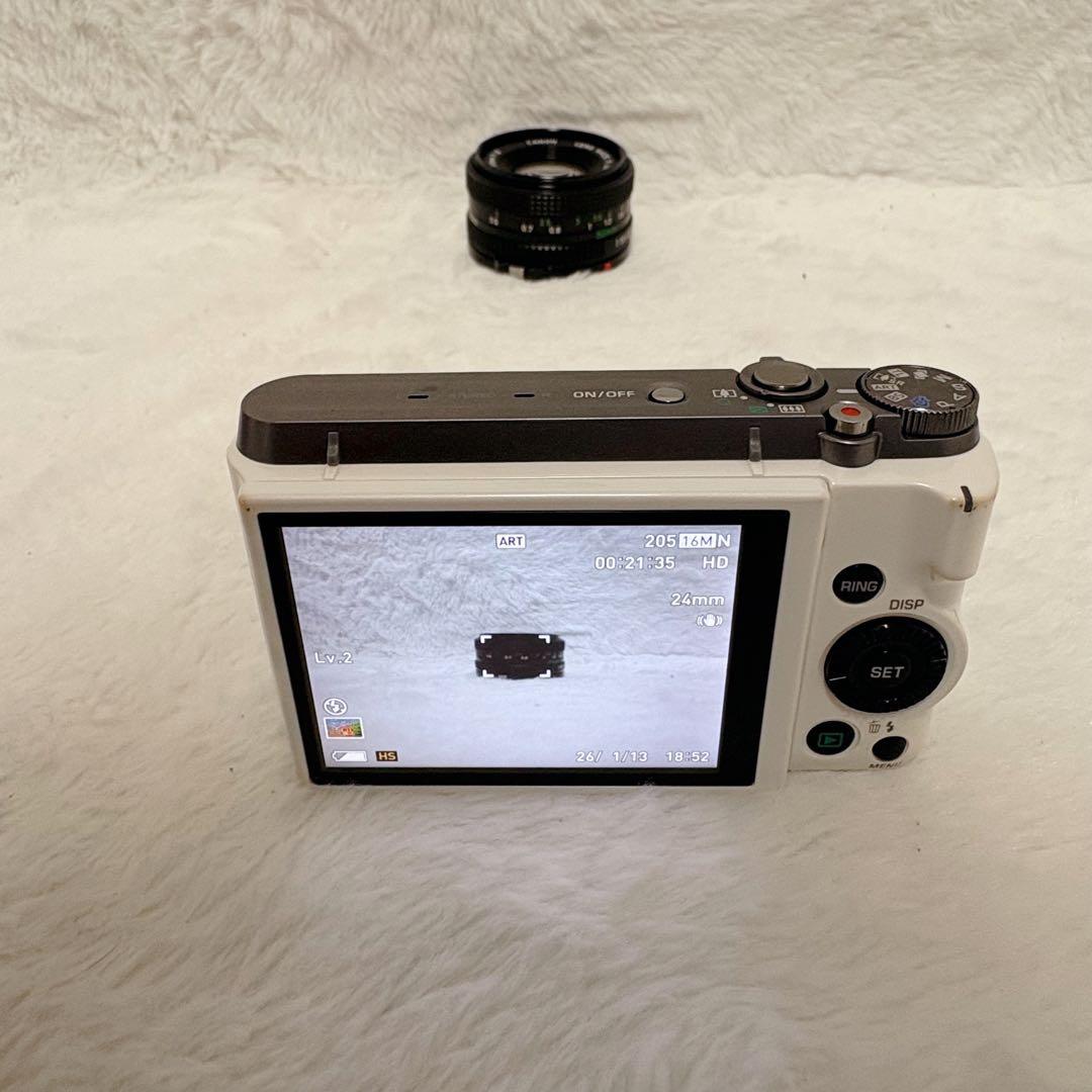 【極美品】CASIO EXILIM EX-ZR1100 ホワイト 動作品