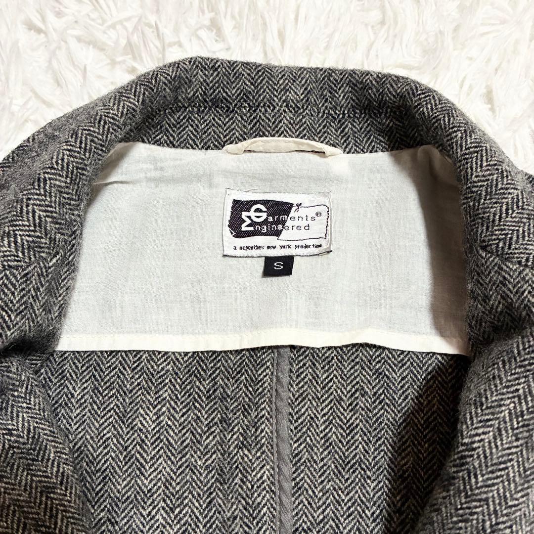 【Engineered Garments】 ヘリンボーン テーラージャケット S