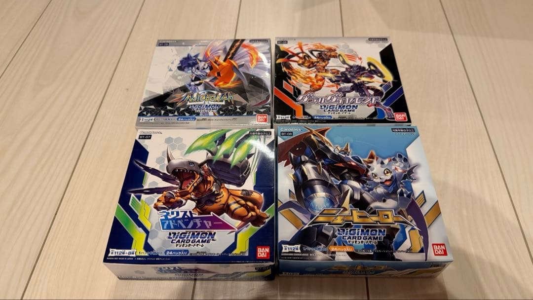 デジモンカードゲーム BT1~12 未開封ボックスセット