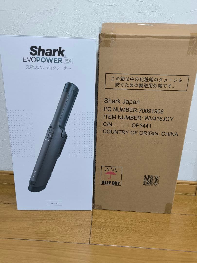 Shark EVOPOWER EX ハンディクリーナー WV416JGY