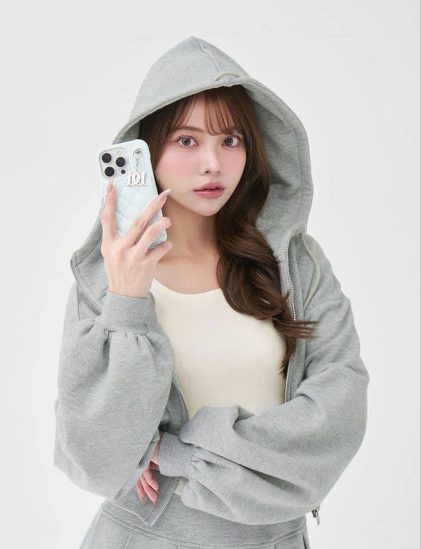 darich キルティングミラーDDチャームiPhoneケース　　16