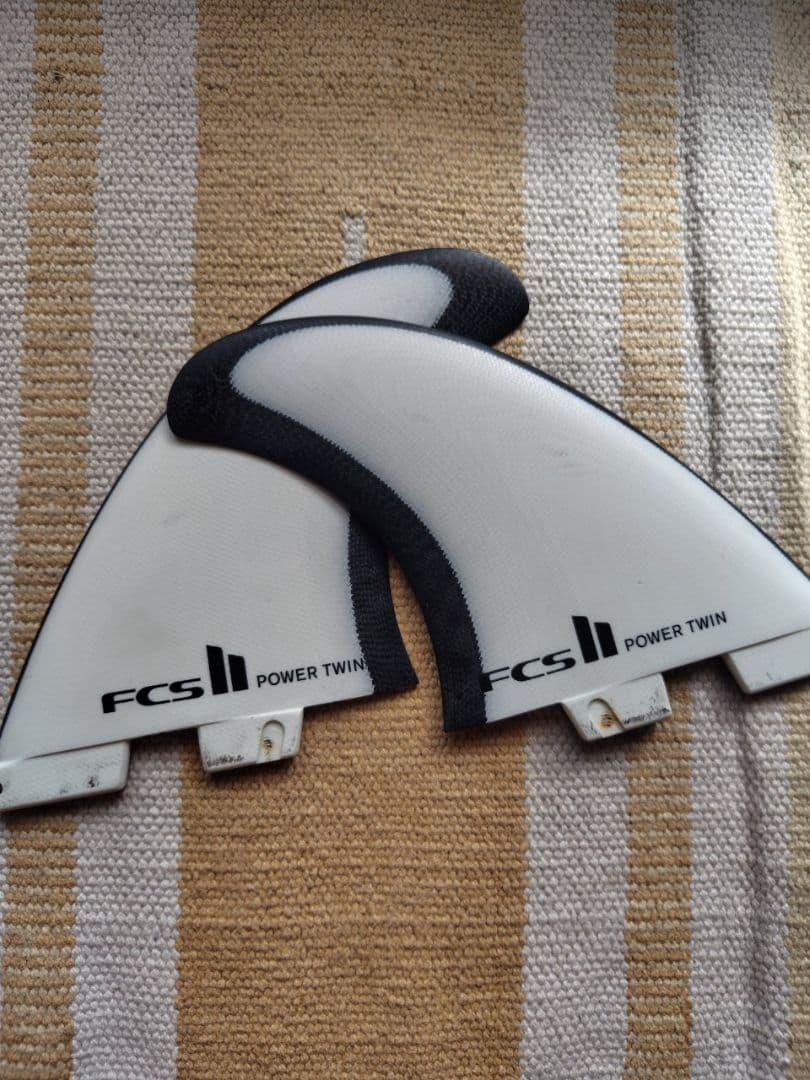 fcs2 フィン JS POWER TWIN PG 2FIN　中古　がり傷なし