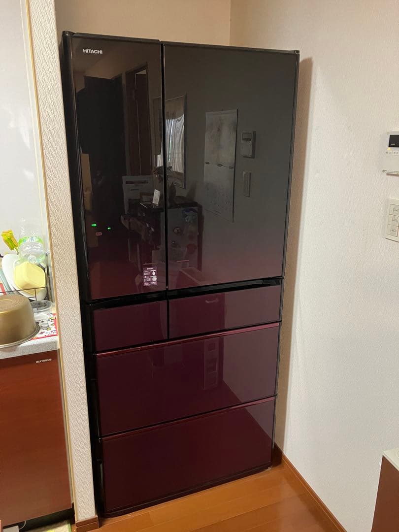 美品　日立　冷蔵庫 6ドア 670L（R-X6700E）