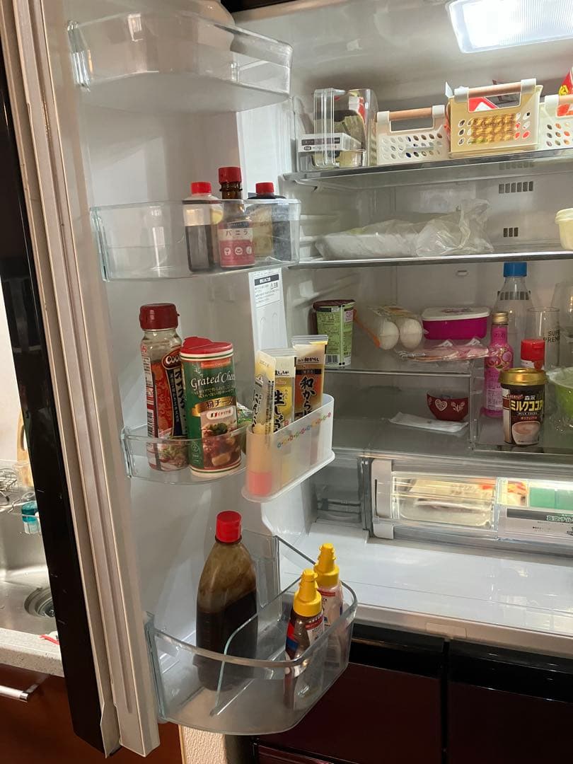 美品　日立　冷蔵庫 6ドア 670L（R-X6700E）