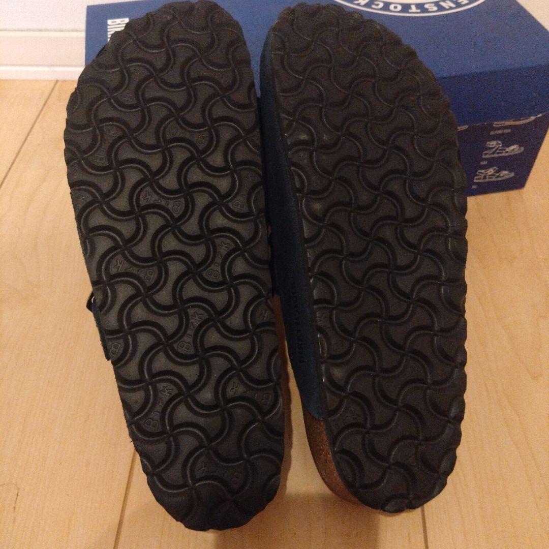 BIRKENSTOCK Boston サンダル 40 ネイビー スエード