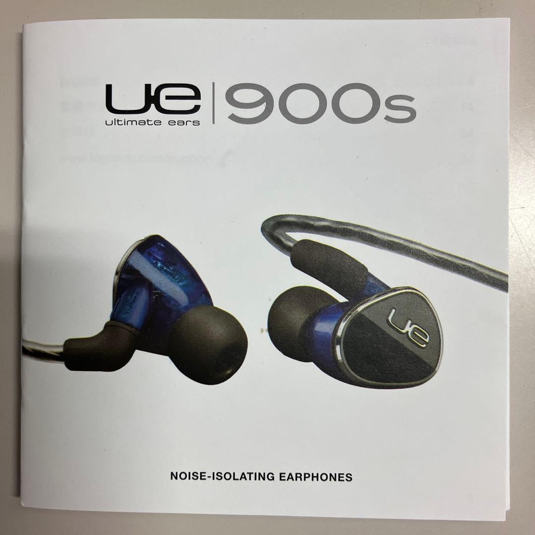 UE 900s ultimate ears イヤホン /リケーブル可能
