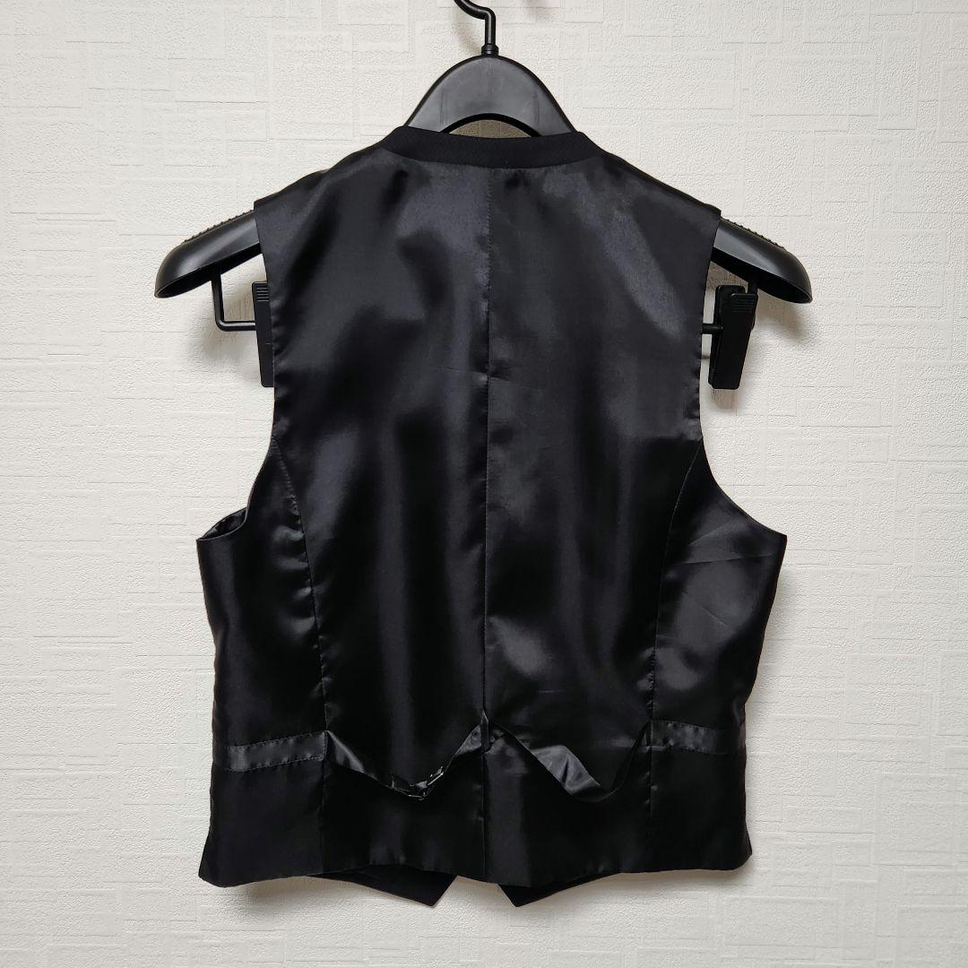 テットオム　メンズ　スーツ　スリーピース　紺　シャドーチェック　ストレッチ　細身